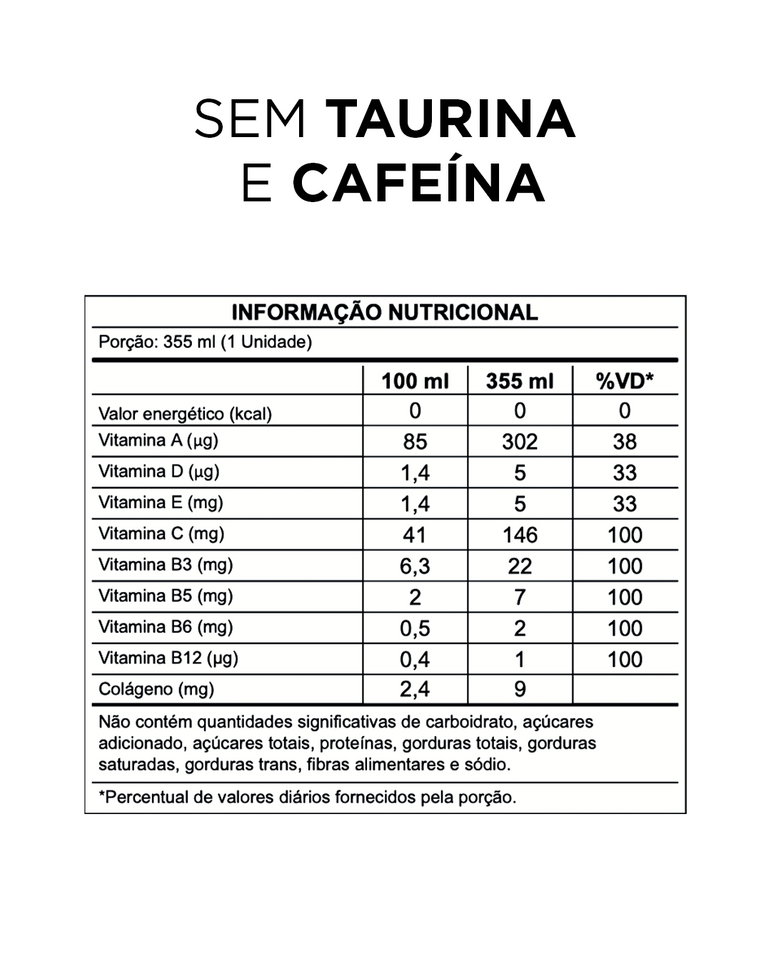 Pack Bebida Vitaminada Coritiba