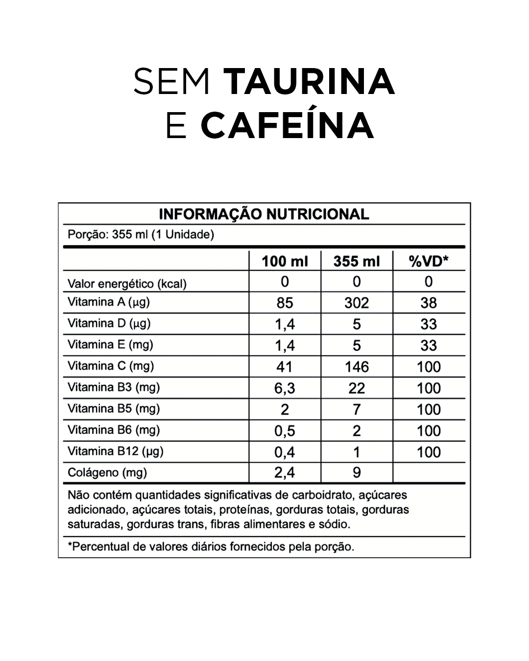Pack Bebida Vitaminada Coritiba