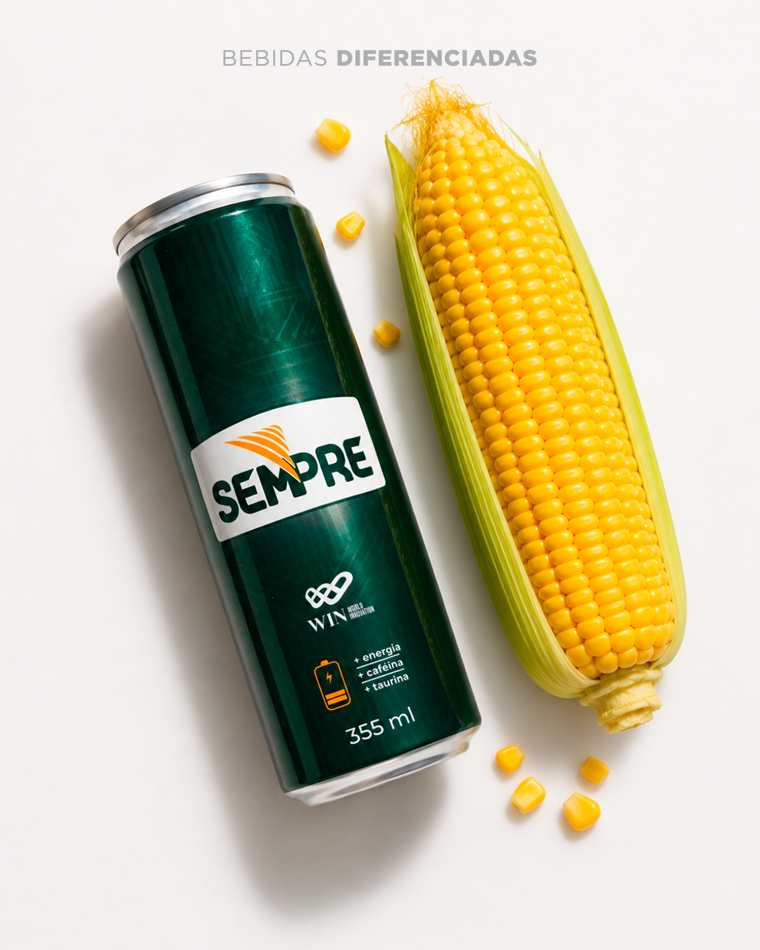 Projeto de bebida diferenciada com milho